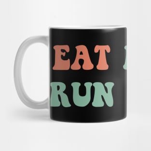 eat pasta run fasta Mug